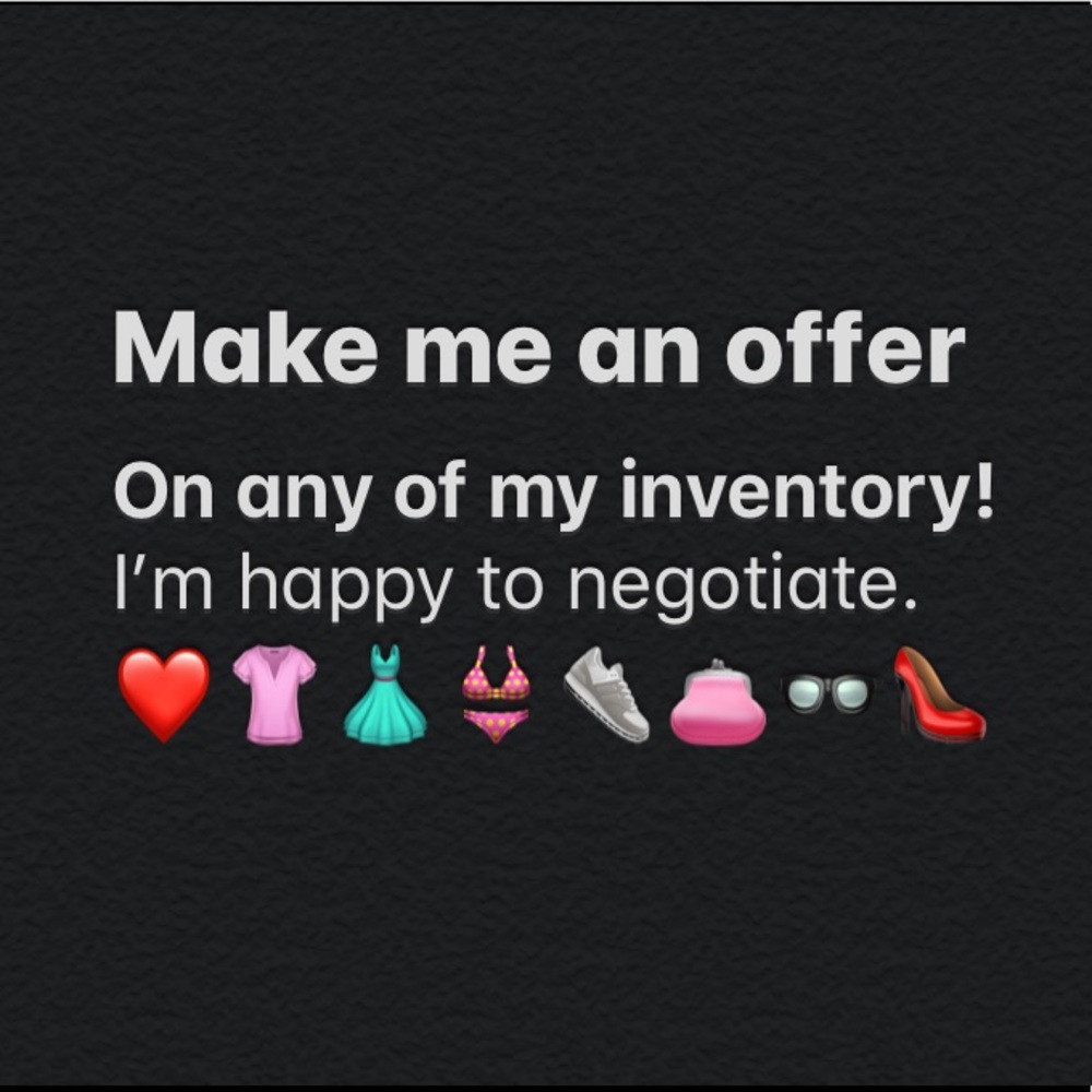 Make me an offer!